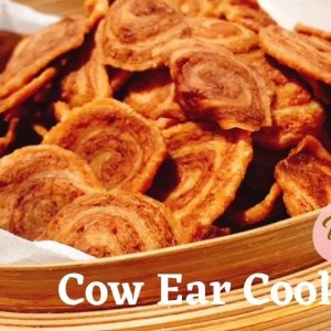 牛耳仔。美善品 I Cow Ear Cookies。Thermomix