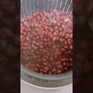紅豆粒餡 I Red Bean Paste with Red Bean I #shorts I 不浸泡、不雪凍，紅豆都綿軟