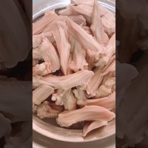 涼拌麻辣鴨舌 I Cold Sichuan Mala Duck Tongue I #shorts