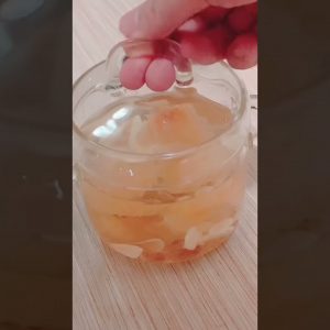 🍵💮雪耳百合蓮子糖水 White Fungus, Lily & Lotus Seed Sweet Soup｜潤肺養顏，靜心安神，適合乾燥季節，養生中式甜品，秋季食療｜Thermomix｜#shorts